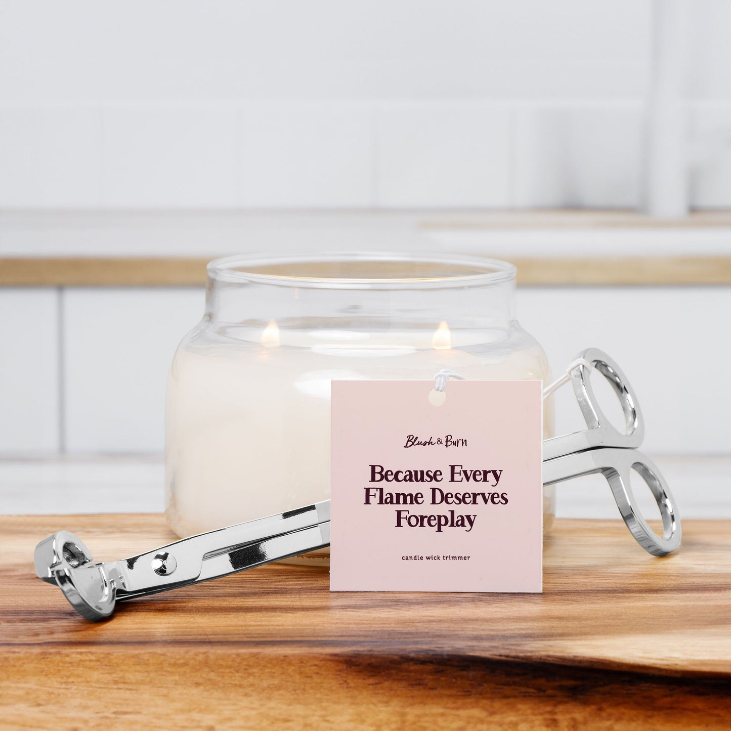 Because Every Flame Deserves Foreplay - Wick Trimmer