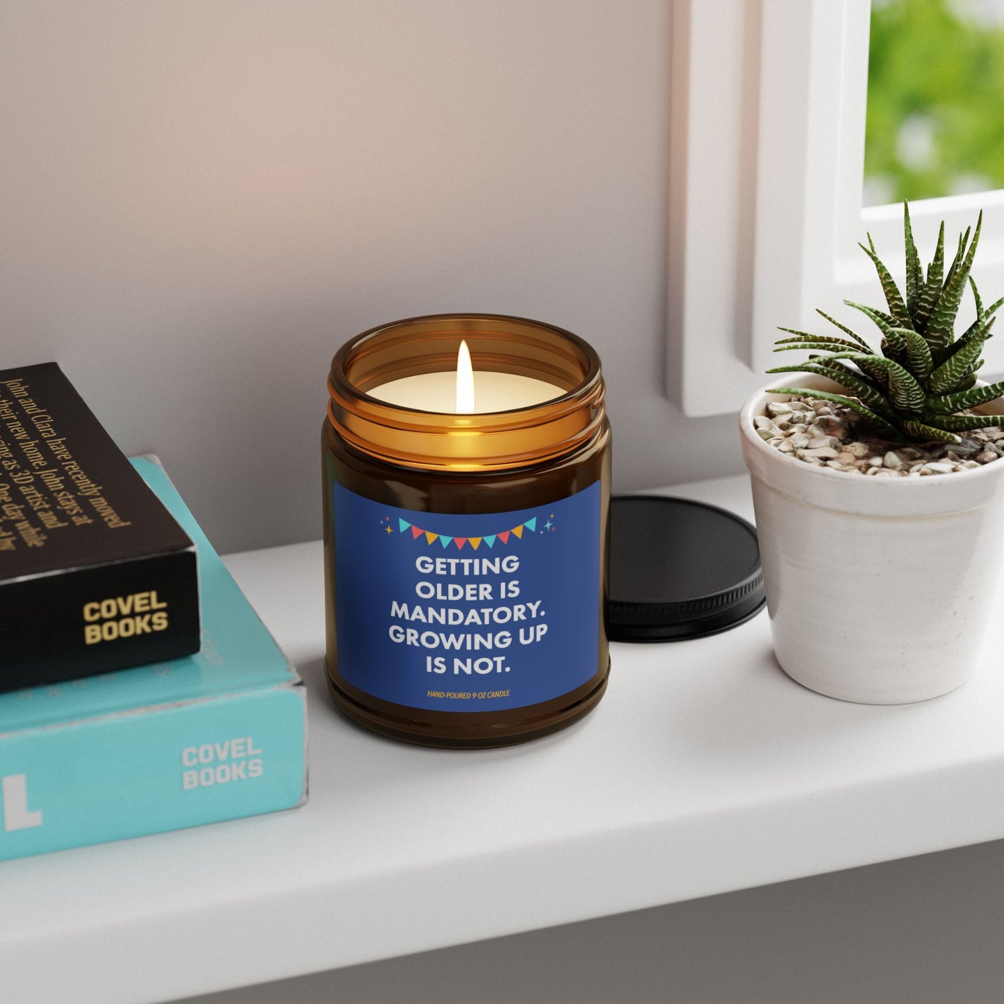 Getting Older is Mandatory | Birthday Collection - 9 oz Soy Candle