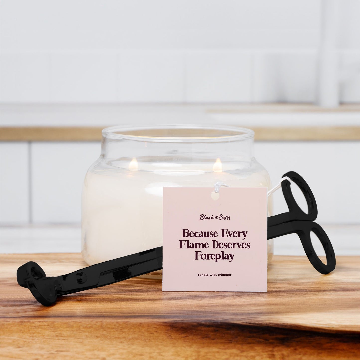 Because Every Flame Deserves Foreplay - Wick Trimmer