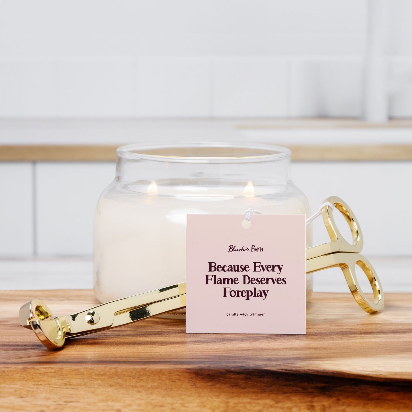 Because Every Flame Deserves Foreplay - Wick Trimmer
